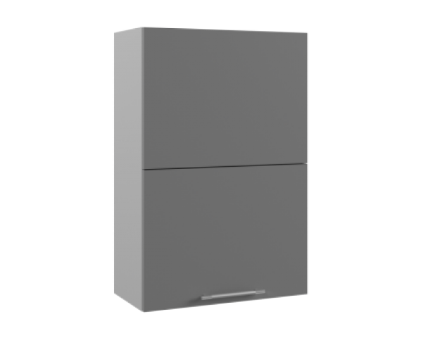 Ройс ПГПМ 600 Шкаф верхний Blum Aventos HF (Грей софт/корпус Серый)