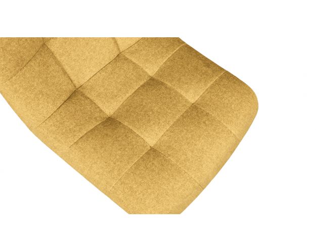 Стул «Райс» К3 Черный муар/Микровелюр Duna Curcuma