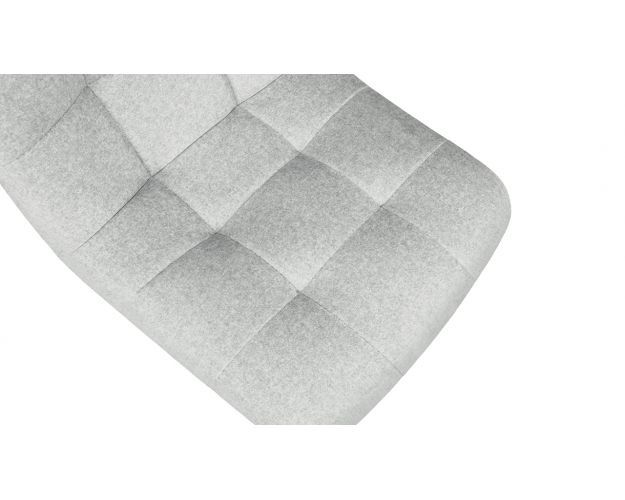 Стул «Райс» К3 Белый/Микровелюр Duna Silver