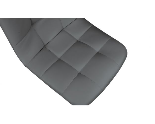 Стул «Райс» К3 Белый/Кож.зам Polo Graphite