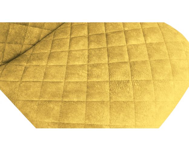 Стул «Ричи» К1С Черный муар/Микровелюр Wellmart Yellow