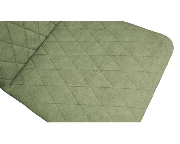 Стул «Стенли» К1С Черный муар/Микровелюр Duna Olive